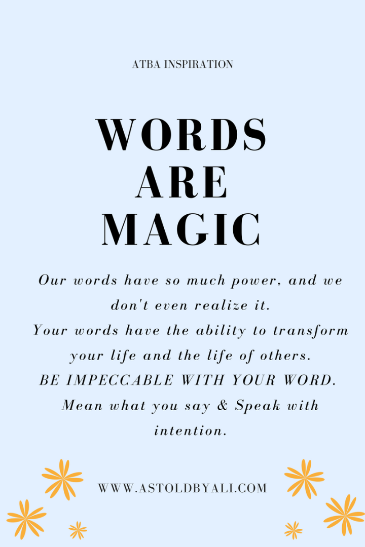 Words are Magic