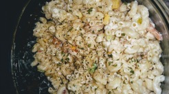 Shrimp and Avocado Macaroni Salad
